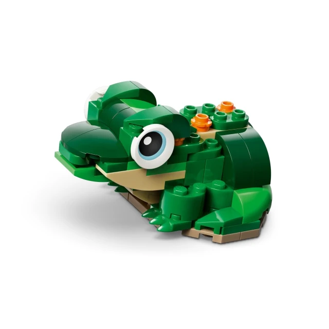 Конструктор LEGO Creator Черепаха з квіткою водяної лілії 124 деталі (31377)