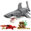 Конструктор LEGO Creator Грізна акула і скриня зі скарбами 379 елементів (31381)