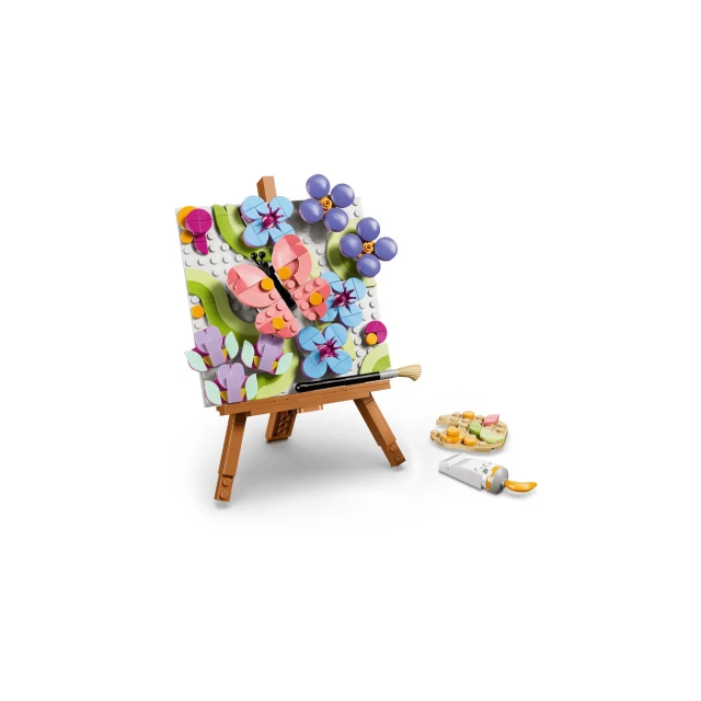 Конструктор LEGO Creator Декоративний живопис Квіткове мистецтво 348 деталей (31390)