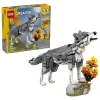 Конструктор LEGO Creator Лісові тварини: Сірий вовк 657 елементи (31393)