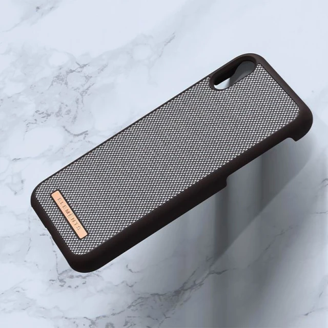 Чохол Nordic Elements Saeson Idun для iPhone XR Dark Brown Pattern 1 (E20294)