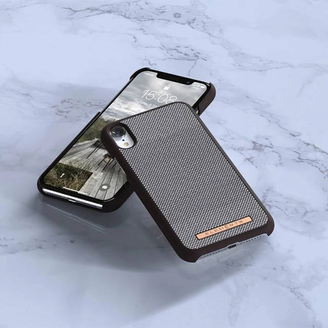 Чохол Nordic Elements Saeson Idun для iPhone XR Dark Brown Pattern 1 (E20294)