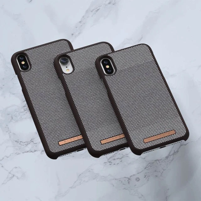 Чохол Nordic Elements Saeson Idun для iPhone XR Dark Brown Pattern 1 (E20294)