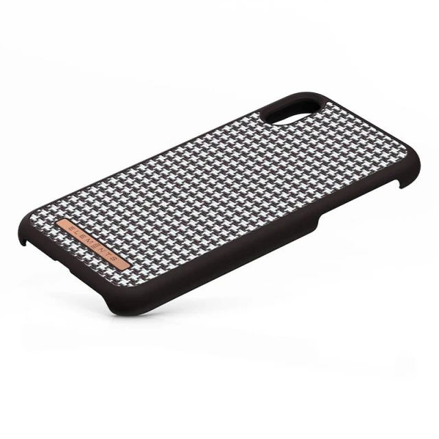 Чехол Nordic Elements Saeson Idun для iPhone XR Dark Brown Pattern 2 (E20295)