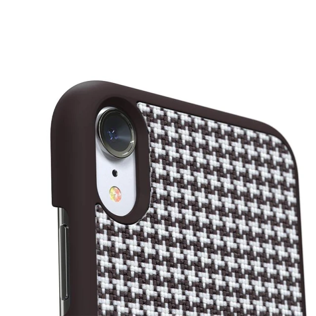 Чехол Nordic Elements Saeson Idun для iPhone XR Dark Brown Pattern 2 (E20295)