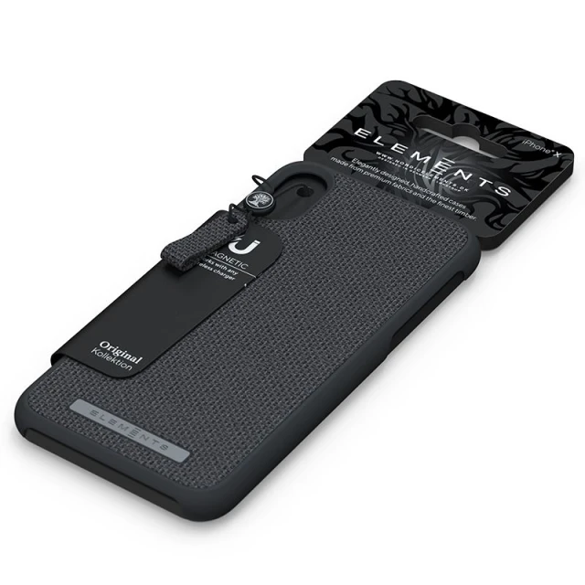 Чохол Nordic Elements Original Idun для iPhone XS Max Dark Grey (E20305)