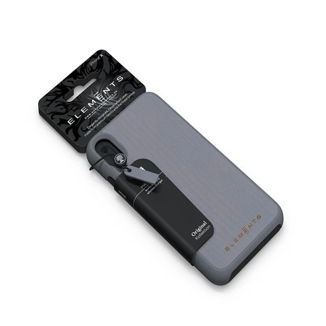 Чехол Nordic Elements Original Gefion для iPhone XS Max Mid Grey (E20307)