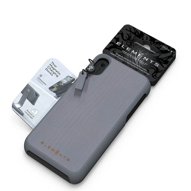 Чехол Nordic Elements Original Gefion для iPhone XS Max Mid Grey (E20307)