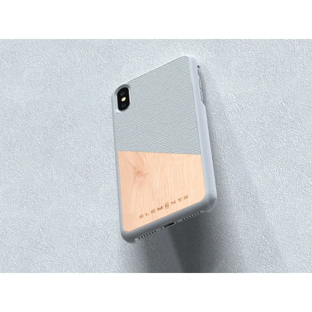 Чехол Nordic Elements Original Hel для iPhone XS Max Light Grey (E20308)