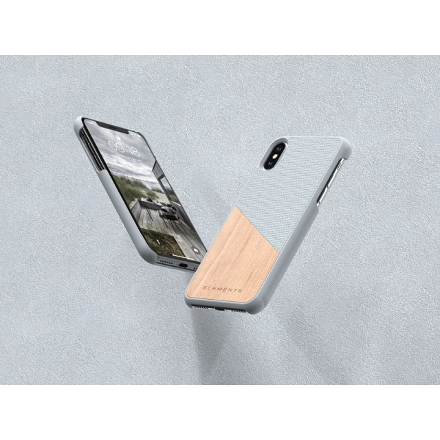 Чехол Nordic Elements Original Hel для iPhone XS Max Light Grey (E20308)