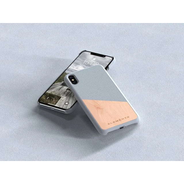 Чехол Nordic Elements Original Hel для iPhone XS Max Light Grey (E20308)