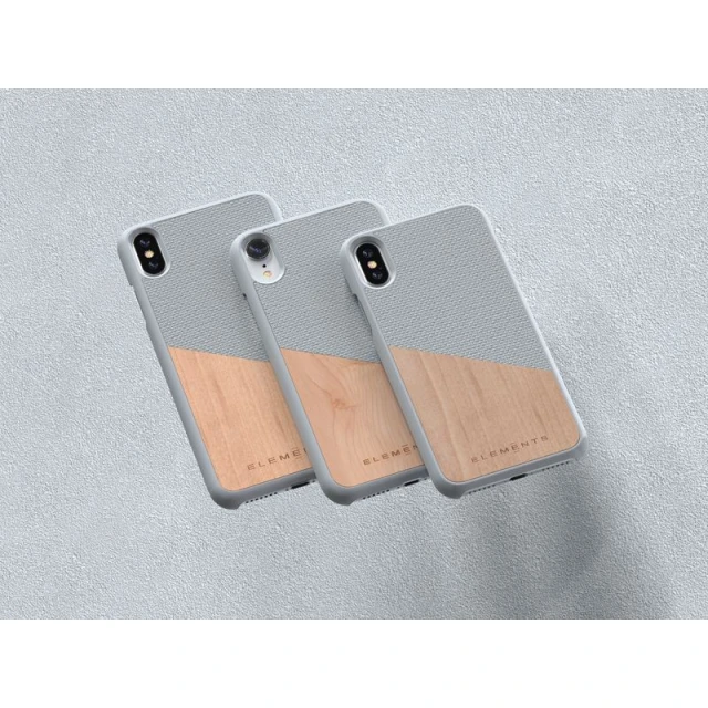 Чехол Nordic Elements Original Hel для iPhone XS Max Light Grey (E20308)