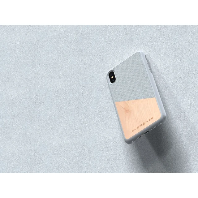Чехол Nordic Elements Original Hel для iPhone XS Max Light Grey (E20308)