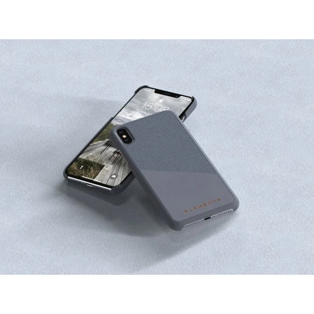 Чехол Nordic Elements Original Hel для iPhone XS Max Mid Grey (E20309)