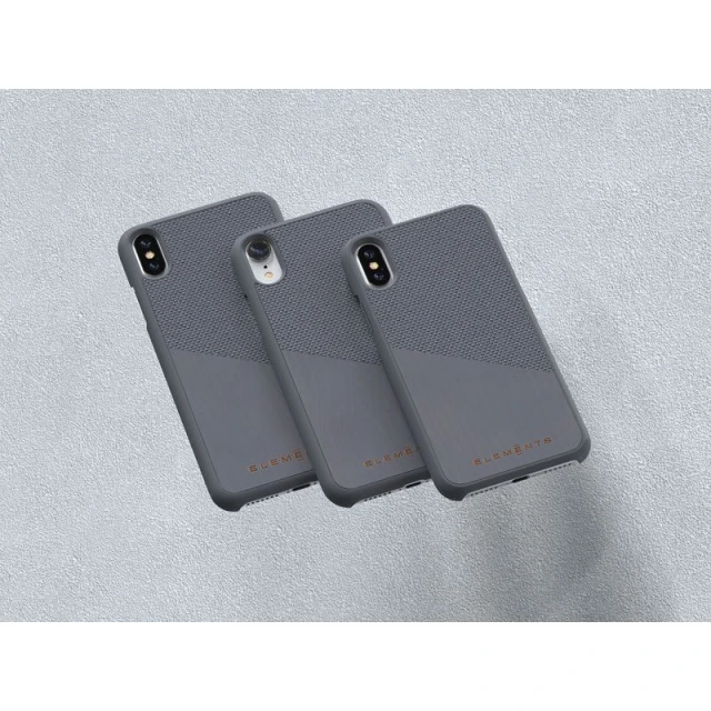 Чехол Nordic Elements Original Hel для iPhone XS Max Mid Grey (E20309)