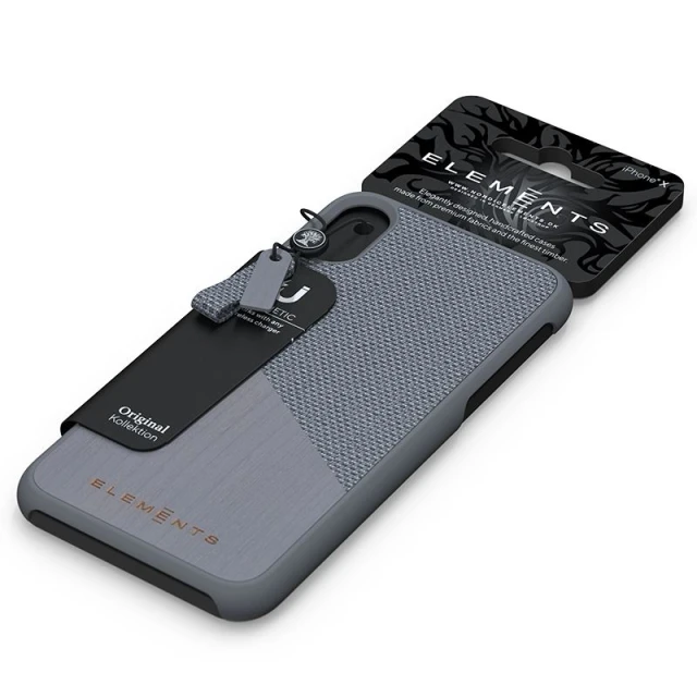 Чехол Nordic Elements Original Hel для iPhone XS Max Mid Grey (E20309)
