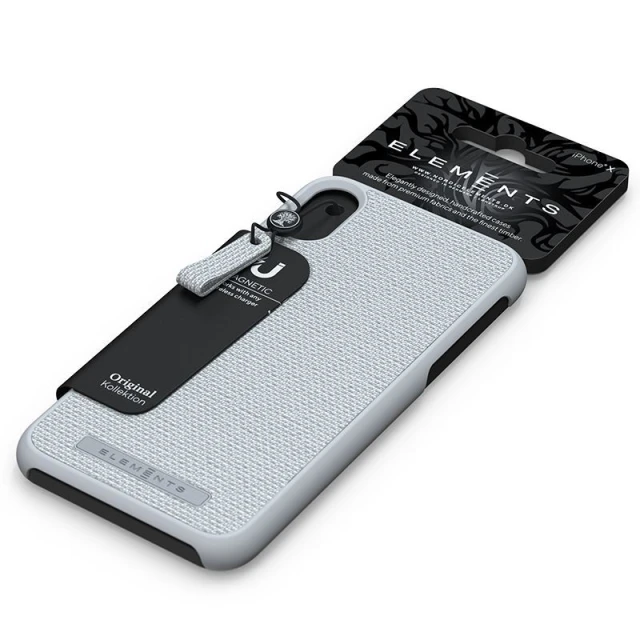 Чохол Nordic Elements Original Idun для iPhone XS Max Light Grey (E20310)