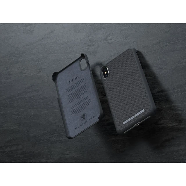 Чохол Nordic Elements Original Idun для iPhone XS Max Mid Grey (E20311)