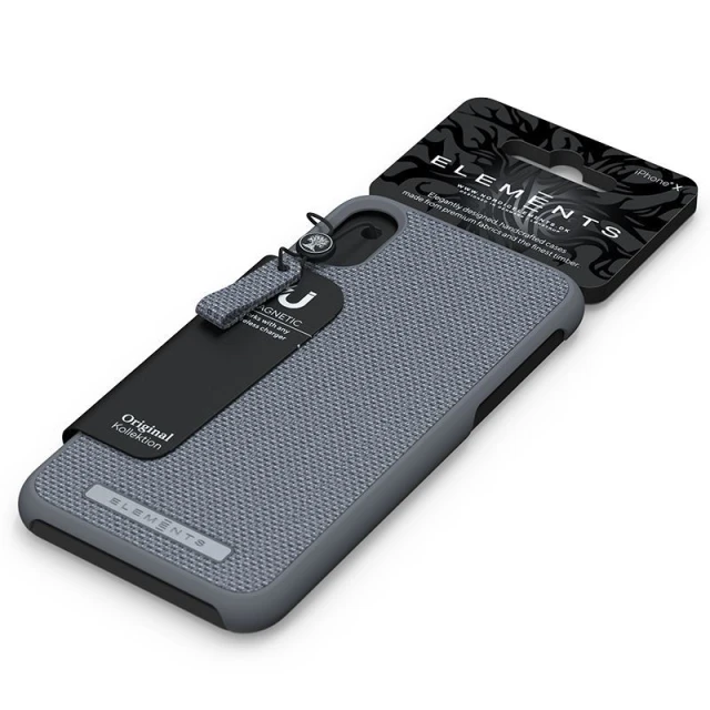 Чохол Nordic Elements Original Idun для iPhone XS Max Mid Grey (E20311)