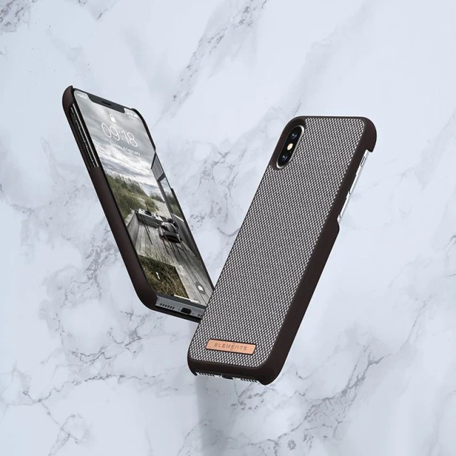 Чохол Nordic Elements Saeson Idun для iPhone XS Max Dark Brown (E20314)