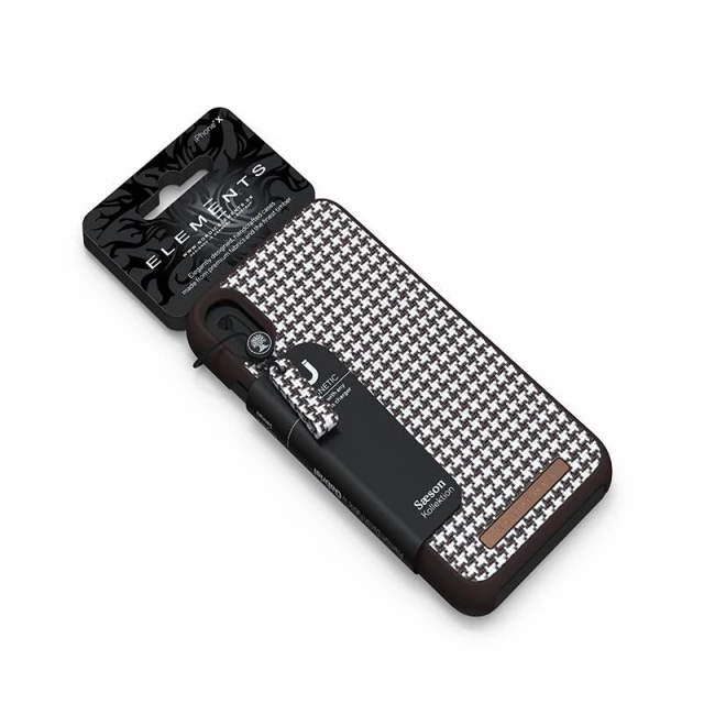 Чохол Nordic Elements Saeson Idun для iPhone XS Max Dark Brown (E20315)
