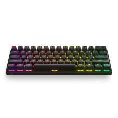 Клавіатура SteelSeries Apex Pro Mini бездротова ігрова OmniPoint US розкладка Black (5707119044912)