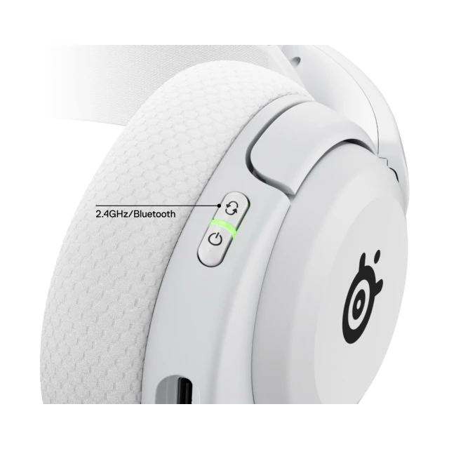 Навушники SteelSeries Arctis Nova 5P бездротові ігрові USB Type-C Bluetooth White (5707119057974)