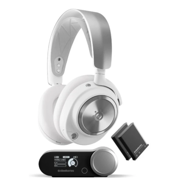 Наушники SteelSeries 61524 игровые USB Type-C White (5707119058032)
