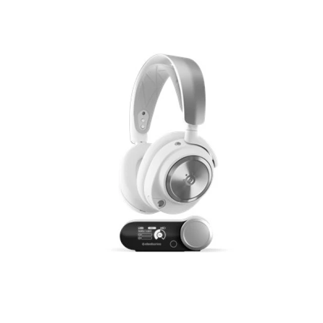 Навушники SteelSeries Arctis Nova Pro дротові ігрові USB Type-C White (5707119058056)