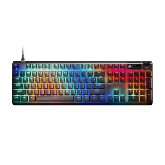 Клавіатура SteelSeries Apex Pro Gen 3 Wired ігрова USB-C US розкладка Black (5707119058629)