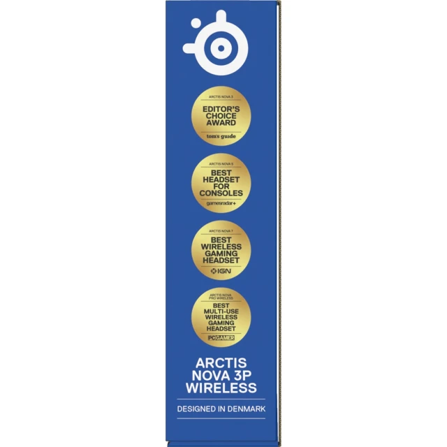 Навушники SteelSeries Arctis Nova 3P Bluetooth White (5707119059534)