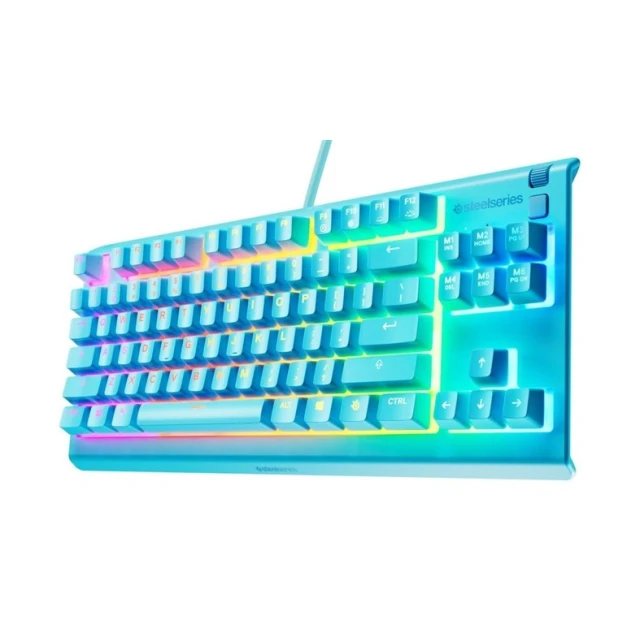 Клавіатура SteelSeries Apex 3 TKL US розкладка Aqua (5707119065931)