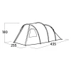 Намет Easy Camp Hidra 5 тунельний 5-місний Green (5709388144836)