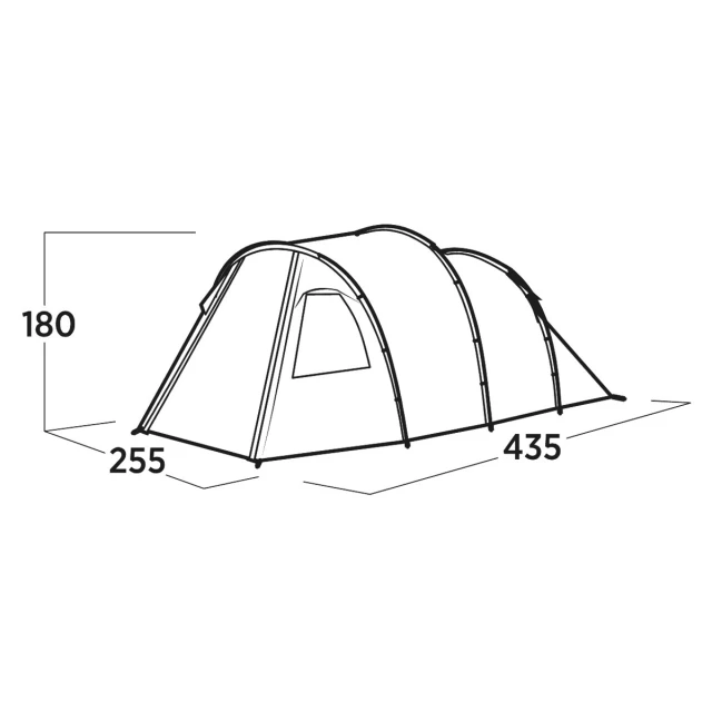 Намет Easy Camp Hidra 5 тунельний 5-місний Green (5709388144836)