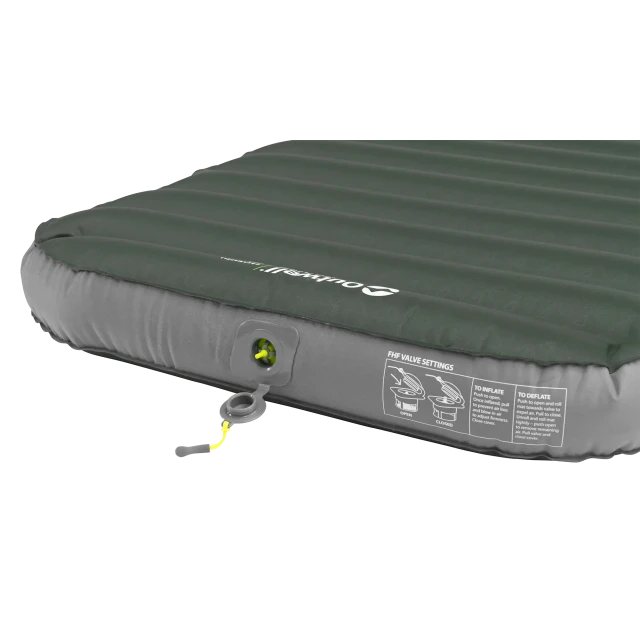Самонадувний килимок Outwell Dreamspell Single 110 мм 195x60x11 см Elegant Green (5709388158048)