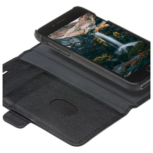 Чохол dbramante 1928 New York 2в1 Wallet для iPhone 7 | 8 | SE 2020 | SE 2022 Black (53261)