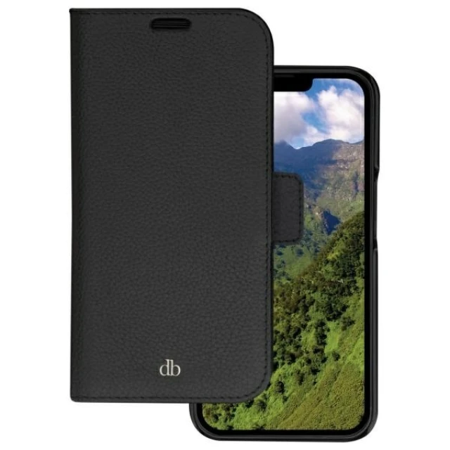 Чохол dbramante1928 New York 2in1 Wallet для iPhone 14 Black (51957)