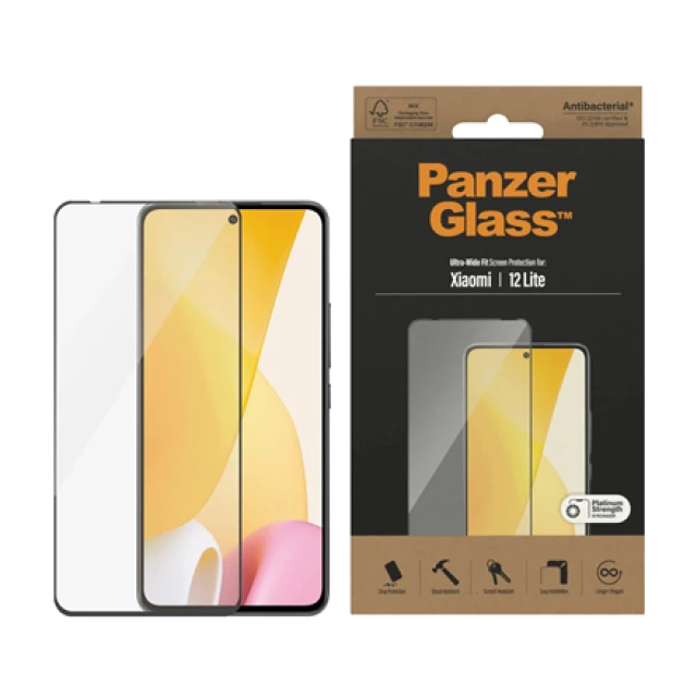 Захисне скло PanzerGlass для Xiaomi 12 Lite (5711724080647)
