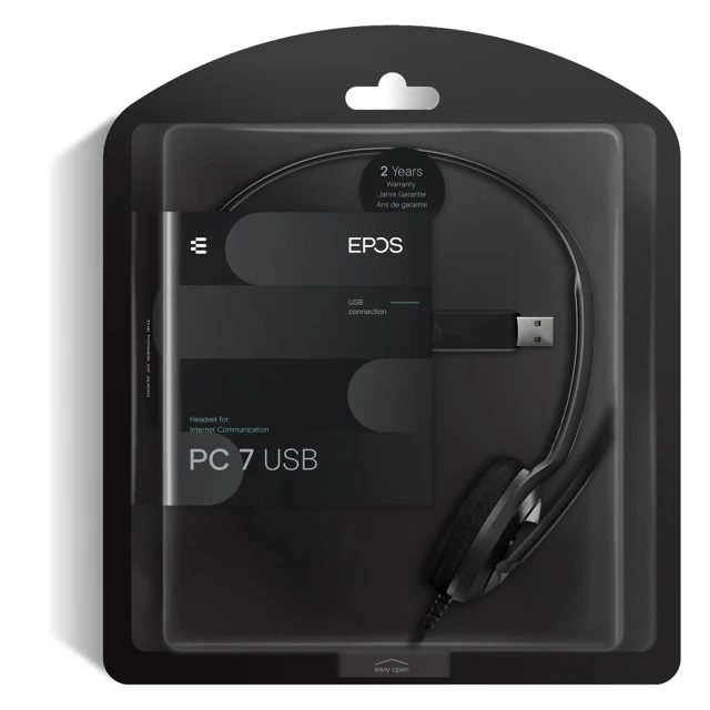 Гарнітура EPOS PC7 USB-A Mono (5714708002321)