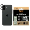 Захисне скло для камери PanzerGlass Hoops Black Lens Protector для iPhone 16 / 16 Plus Black (1283)