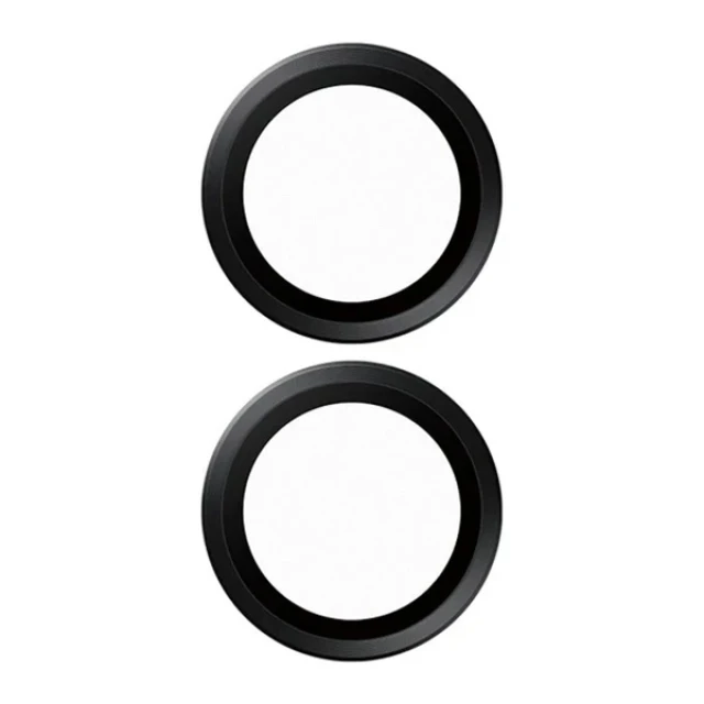 Захисне скло для камери PanzerGlass Hoops Black Lens Protector для iPhone 16 / 16 Plus Black (1283)