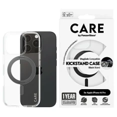 Чохол PanzerGlass Feature Kickstand Case для iPhone 16 Pro Black with MagSafe (1322)
