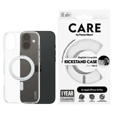Чохол PanzerGlass Feature Kickstand Case для iPhone 16 Plus Silver with MagSafe (1327)