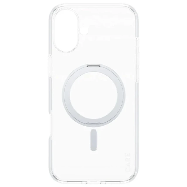 Чехол PanzerGlass Feature Kickstand Case для iPhone 16 Plus Silver with MagSafe (1327)