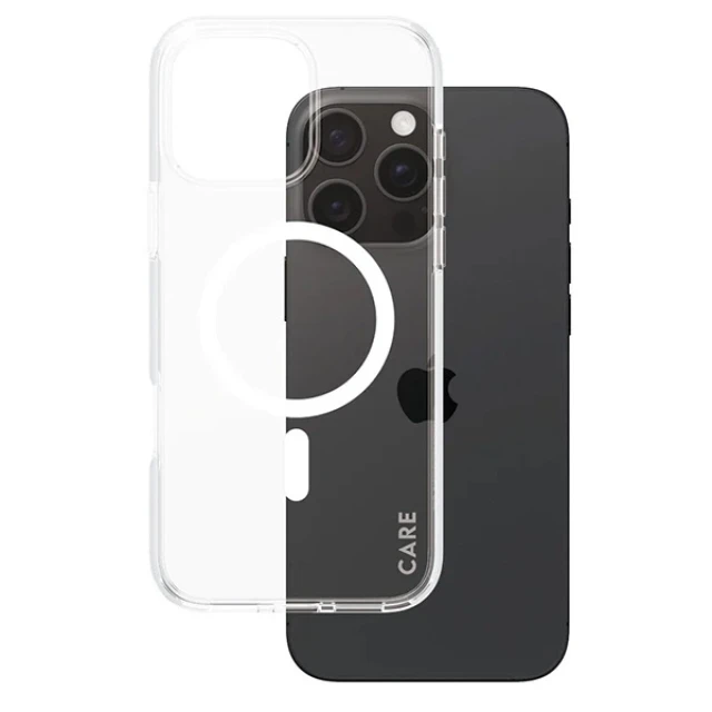 Чохол PanzerGlass Flagship Case для iPhone 16 Pro Max White with MagSafe (1340)