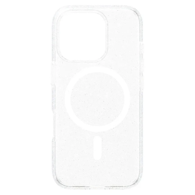 Чохол CARE by PanzerGlass Flagship Star Lit Case для iPhone 16 Pro White with MagSafe (1342)