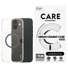 Чохол PanzerGlass Flagship Case для iPhone 16 Plus Black with MagSafe (1347)