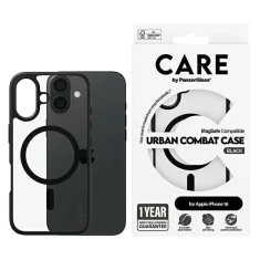 Чохол PanzerGlass Flagship Urban Case для iPhone 16 Transparent with MagSafe (1357)