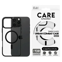 Чохол PanzerGlass Flagship Urban Case для iPhone 16 Pro Max Transparent with MagSafe (1360)