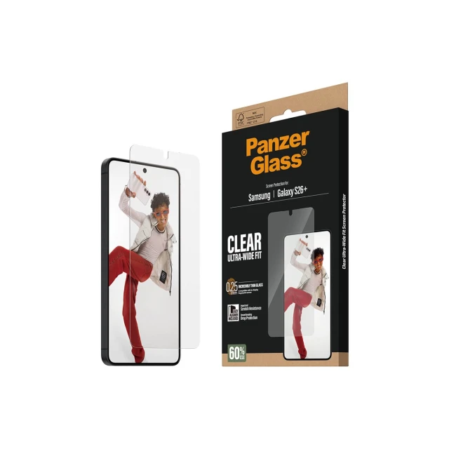 Захисне скло PanzerGlass з EasyAligner для Samsung Galaxy S26 Plus (5715685033834)